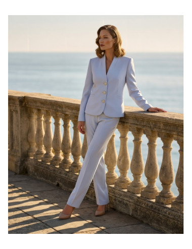 MILAN BŁĘKITNY GARNITUR...