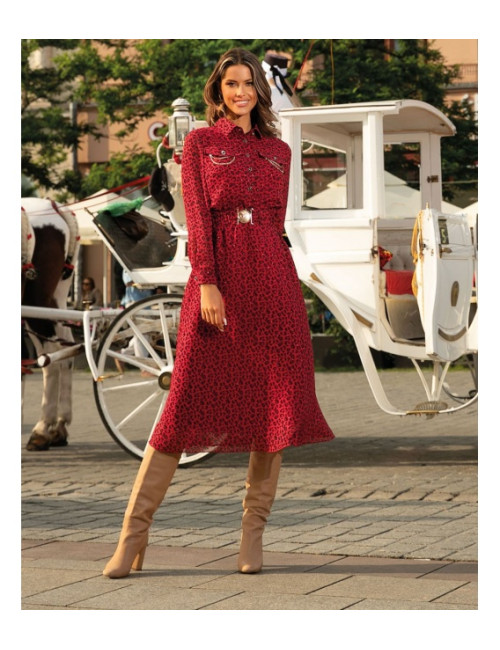 DAKOTA CZERWONA SUKIENKA...