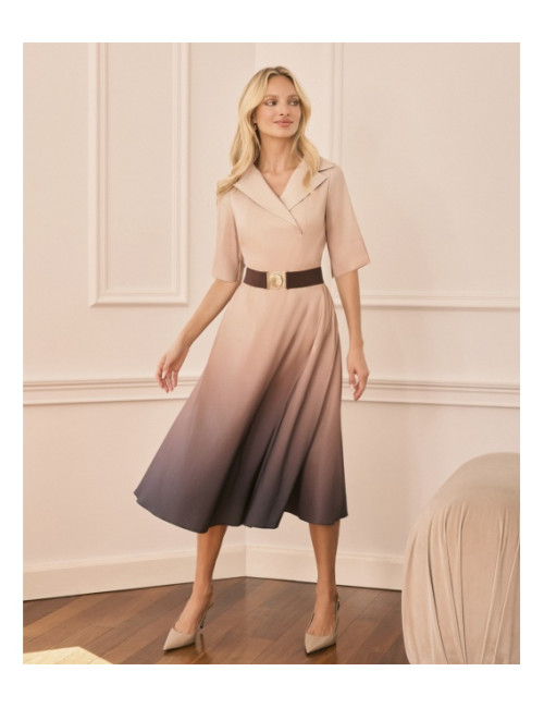 CHARLOTTE BEŻ SUKIENKA...